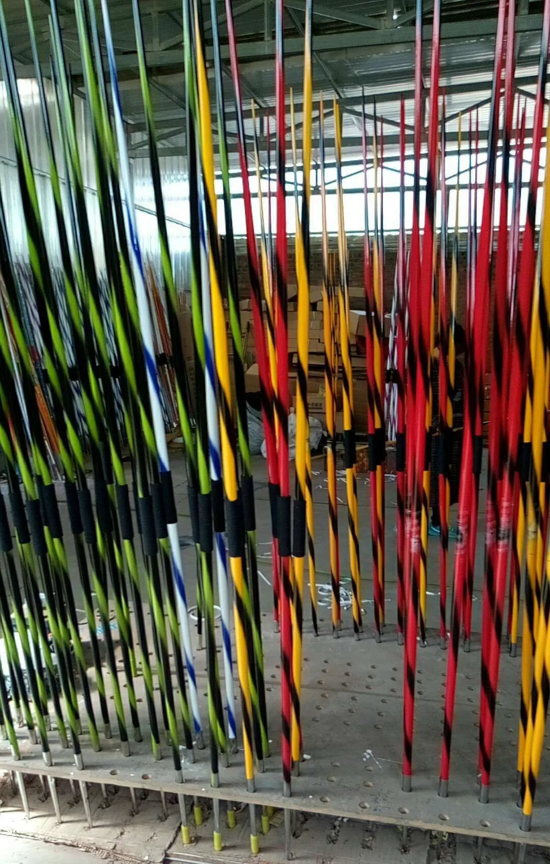 High Quality Iaaf Certificate Rainbow Javelin 600g Javelin 800g