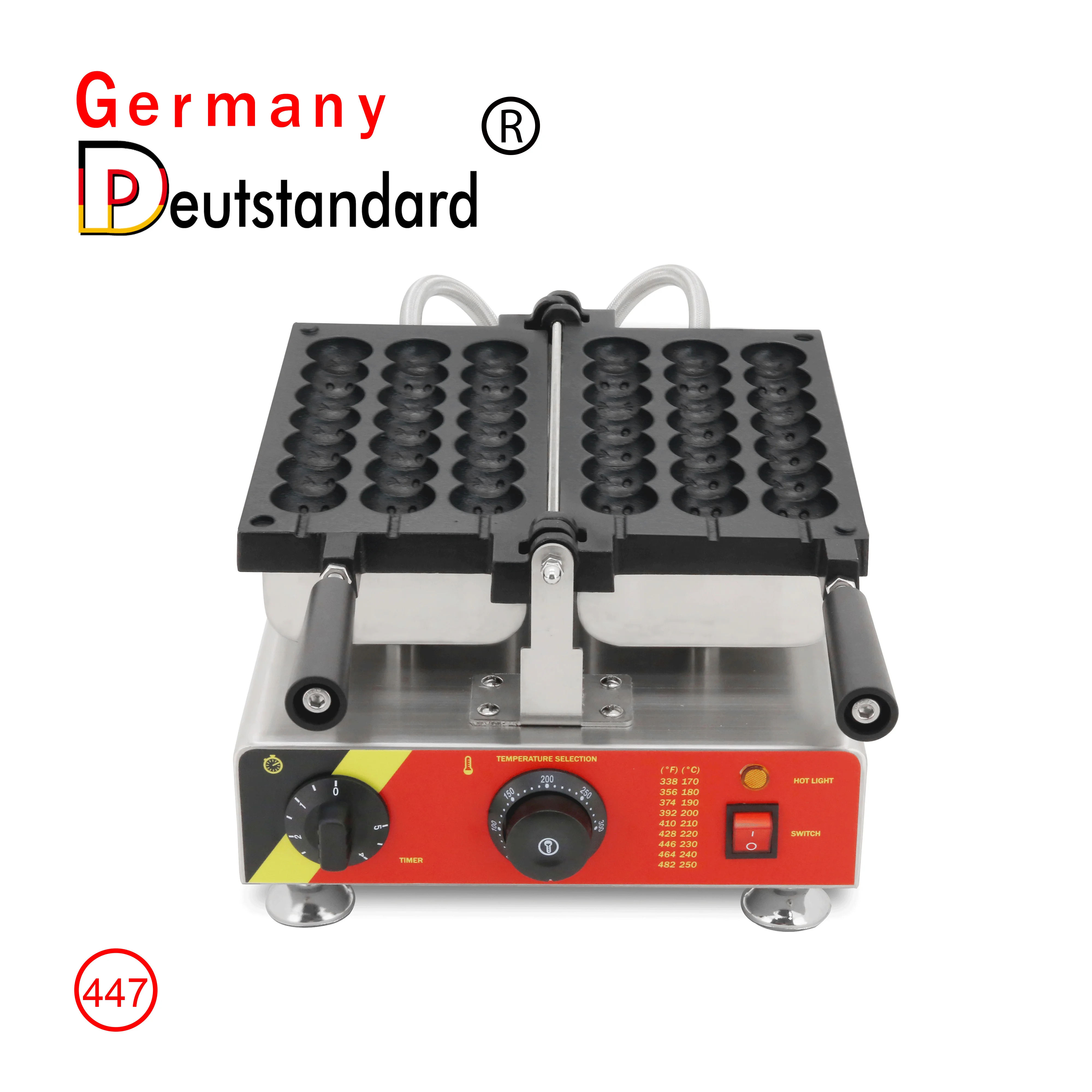 High quality Smile Waffle Balls Stick Maker Machine Electric Waffle maker