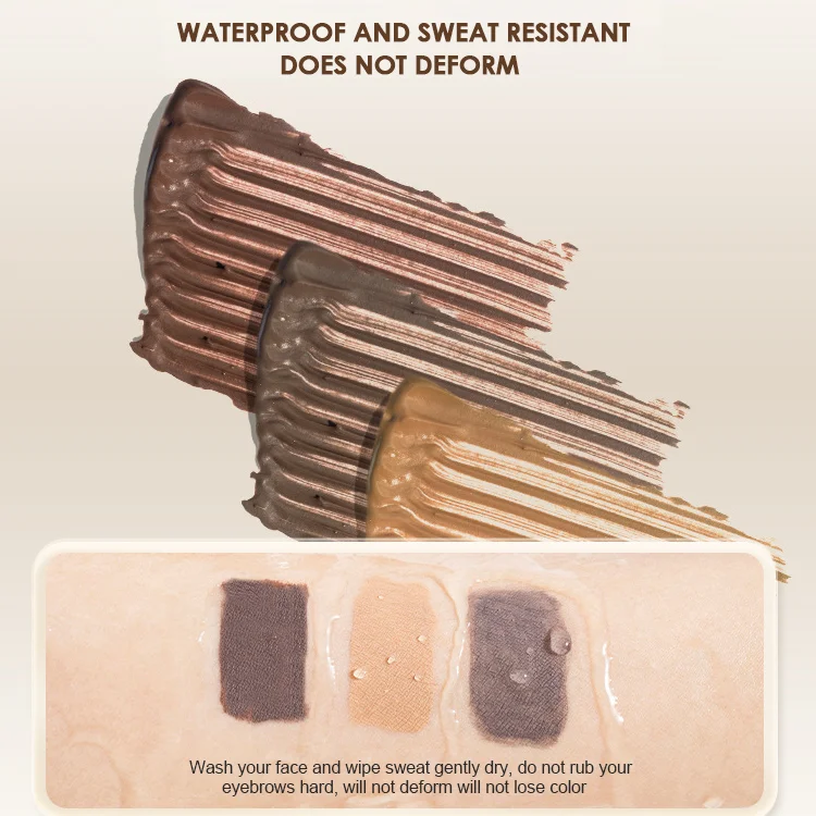 Hybrid Liquid Tint for Brow & Lashes Medium Brown |Long Lasting Spot Coloring for Brow