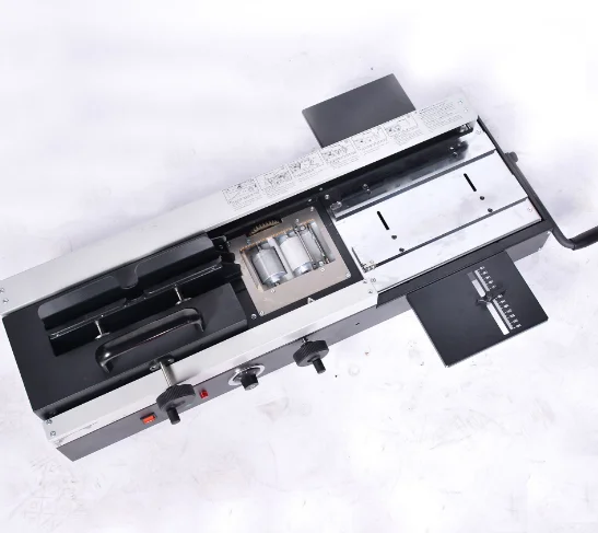 SG-40A desktop glue binder A4 size manual hot melt glue book binding machine