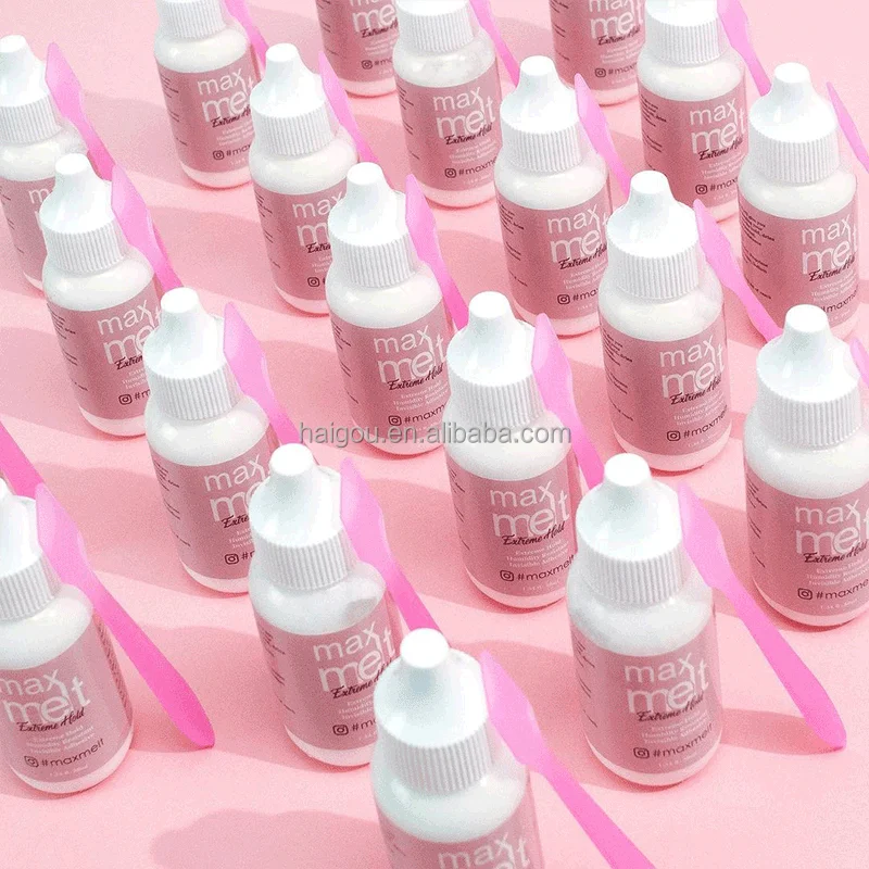 Wholesale High Quality Lace Glue Waterproof Strong Hold Private Label Lace Hair Wig Glue Set