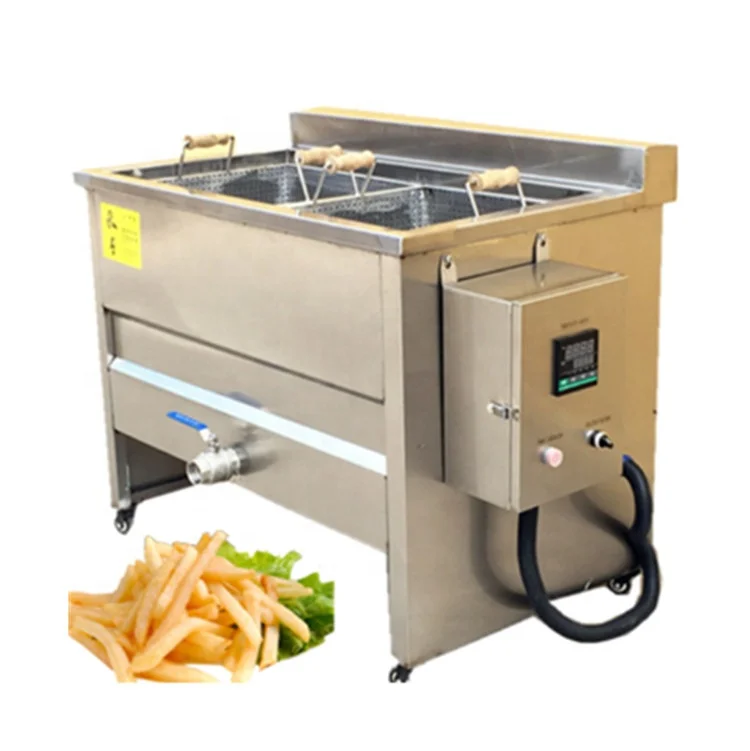 Electricity Gas Diesel Propane Heating Fryer Machine Onion Ring Donut Doughnut Empanada Industrial Chips Fryer