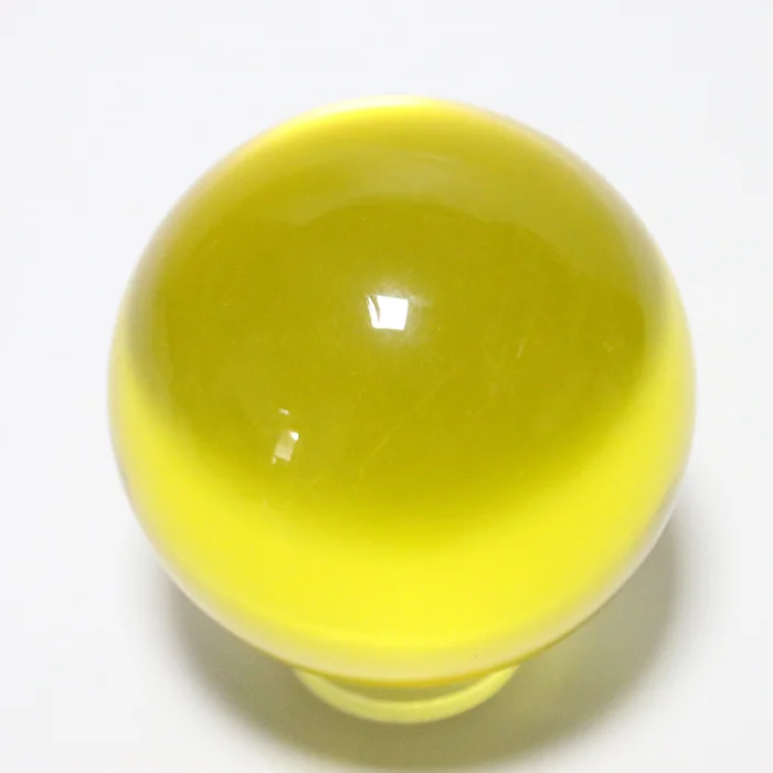 Different Sizes Plastic Ball With Hole Acrylic Solid Ball 38Mm Colorful  Pmma Ball