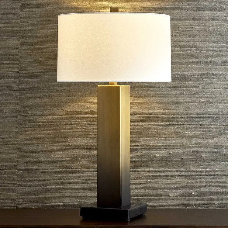 American table lamps retro model room night lights Bedside hotel rooms Villa club table lamp decoration light luxury lighting
