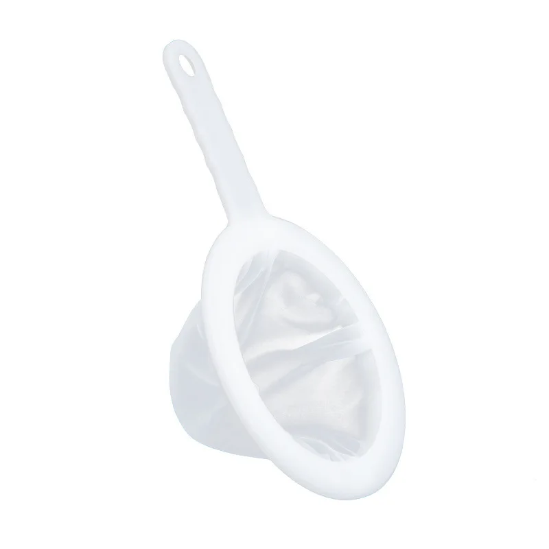 Household kitchen soy milk strainer Residual juice strainer sifter Ultra-fine slotted spoon Chinese medicine hand sieve