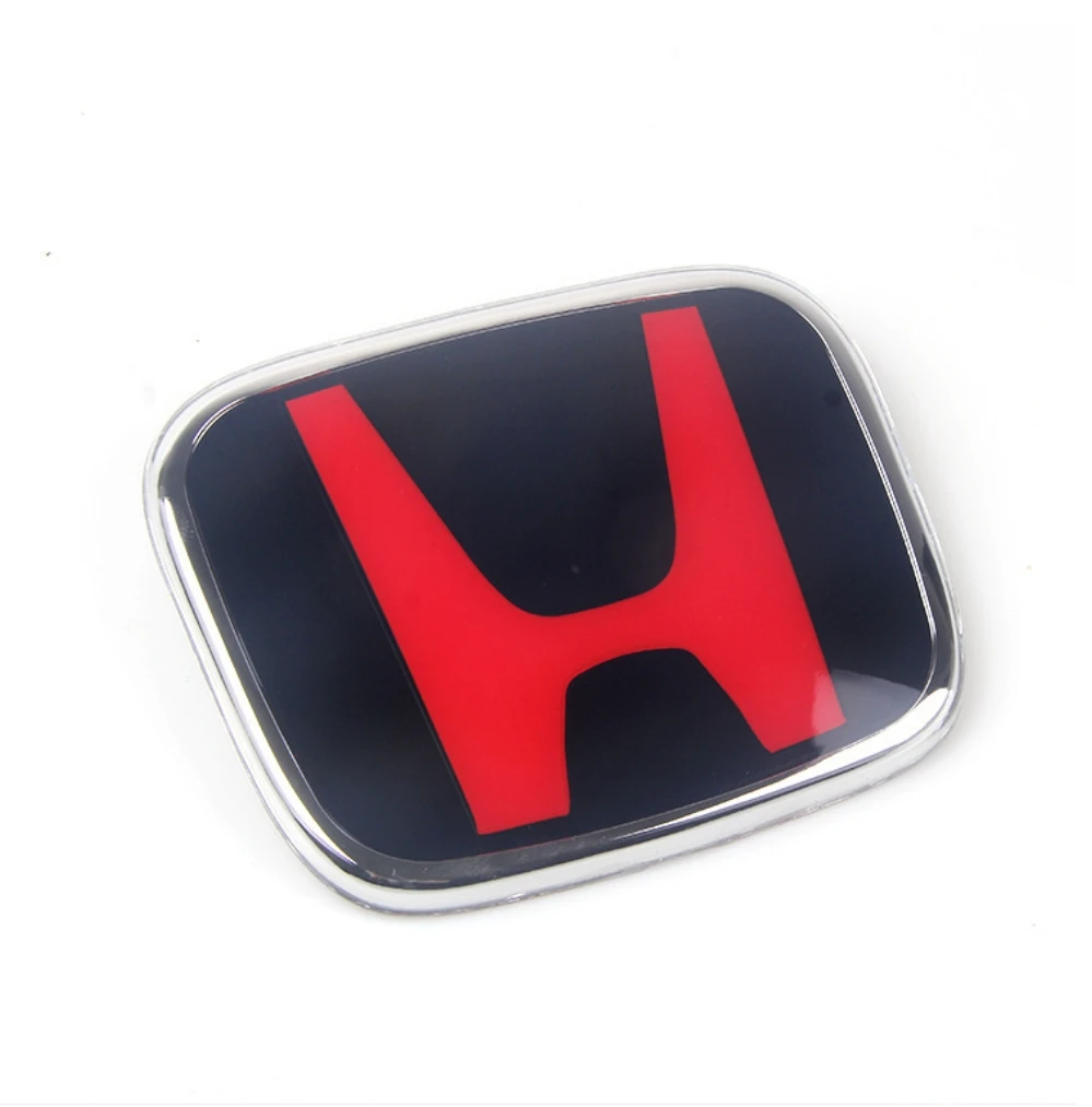 New Design 3D Soft Label Car H Badge Logo Modification Sticker for H Car Front and Rear Steering Wheel H Logo
