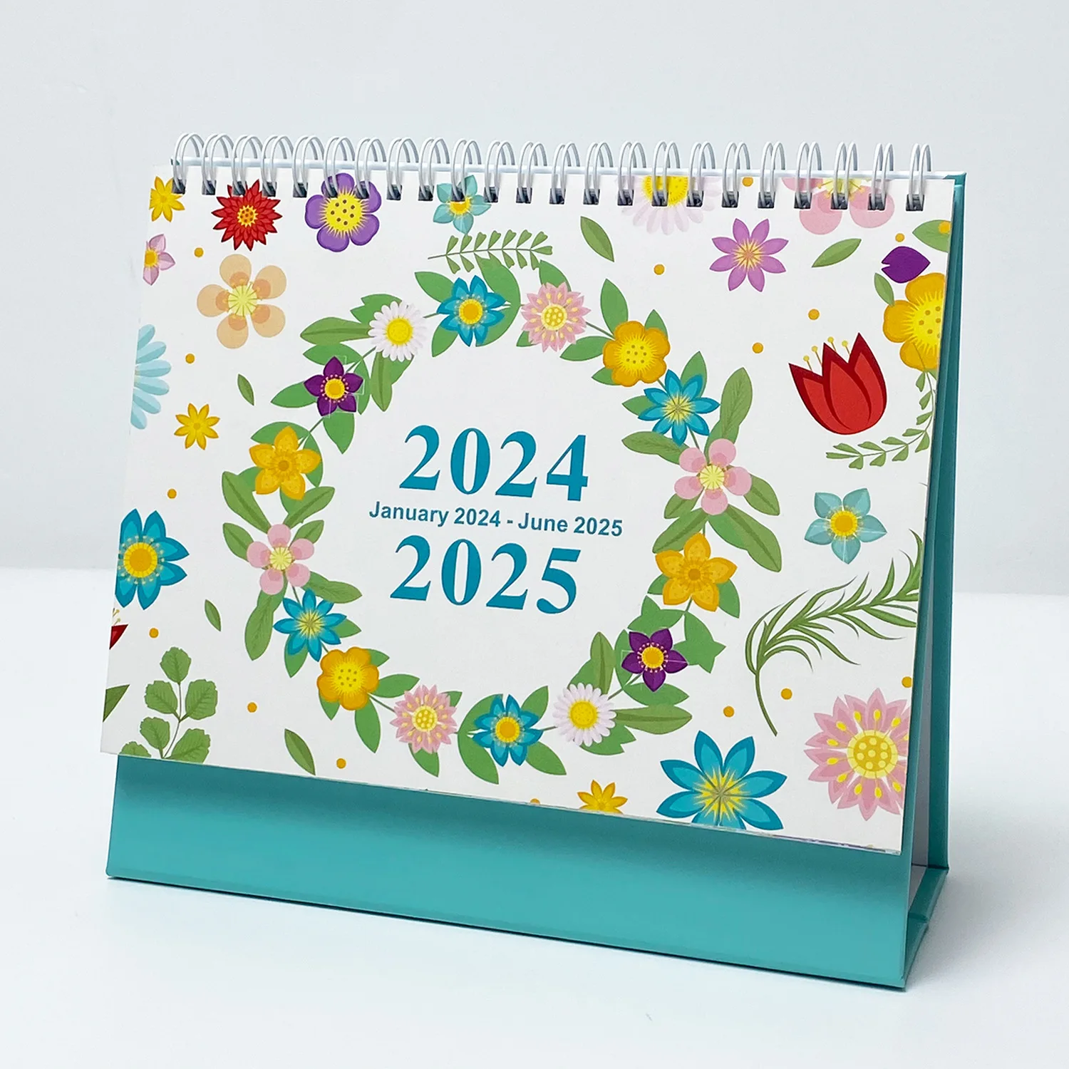 2025-2025 18 ежемесячных пользовательских Настольный календарь новый дизайн печати планировщик настольный