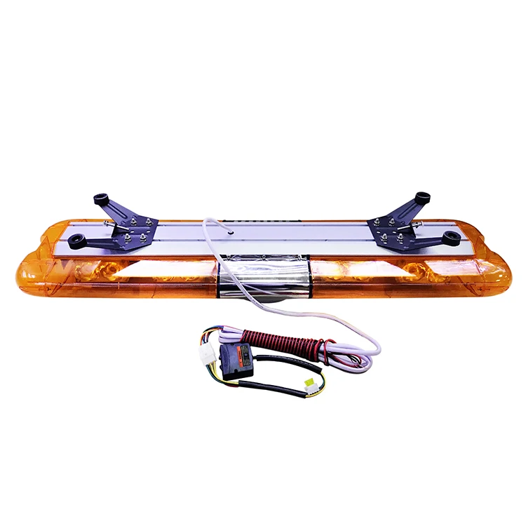 280W Amber light bar with siren and speaker 120cm used warning light bars led used emergency light bars
