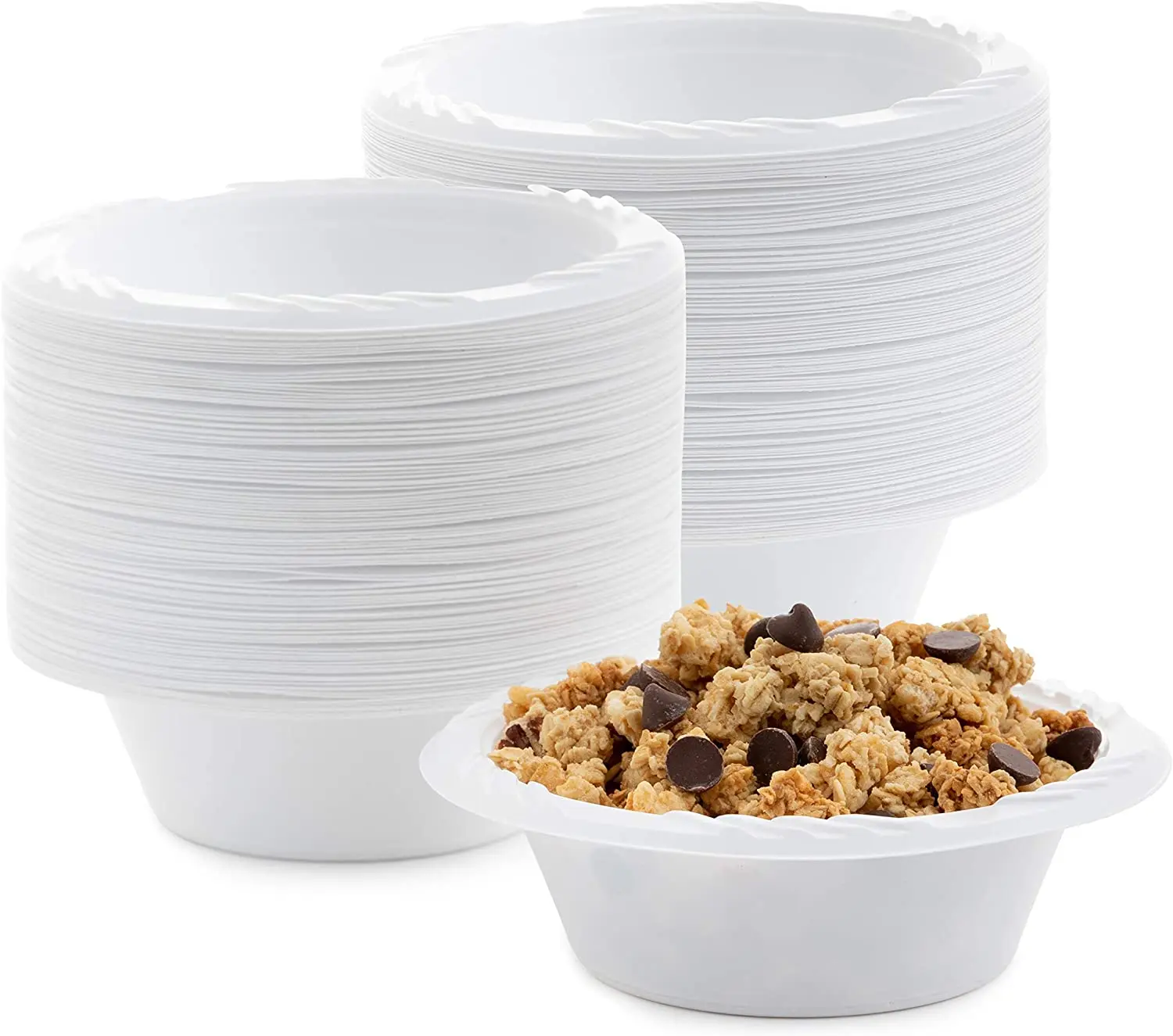 1000ml Sugarcane Round Sugarcane Fiber Bagasse Pulp Paper Salad Bowl