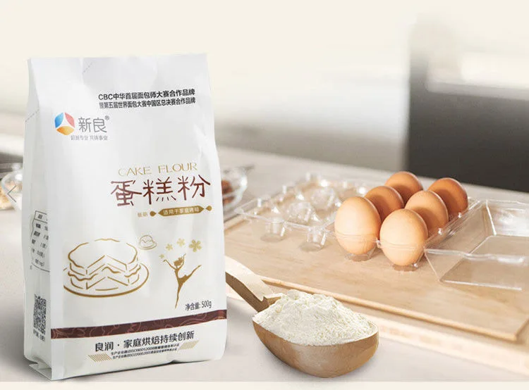 Good Quality Factory Supply Low-gluten flour Rest Assured Safe Kinds Of Cake Flour