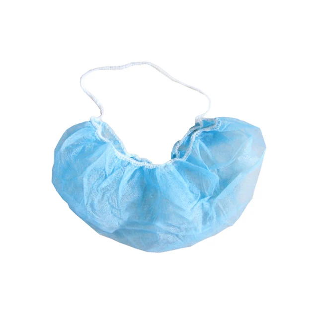 Disposable PP beard net beard cover with tie black  customized  high quality for food industry