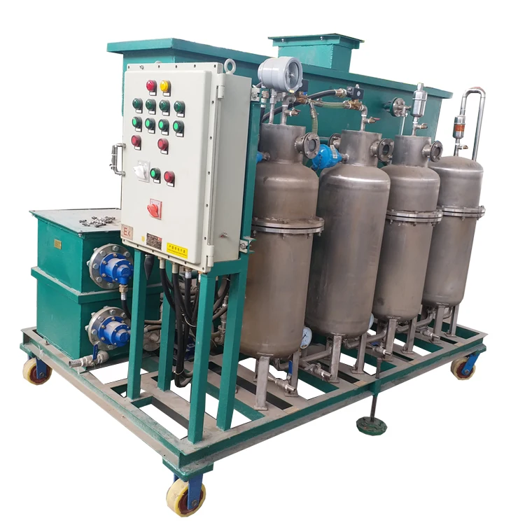 LYC-J series coalescing filter oil water separator oil filter equipment fuel dehydration oil filter factory direct supply