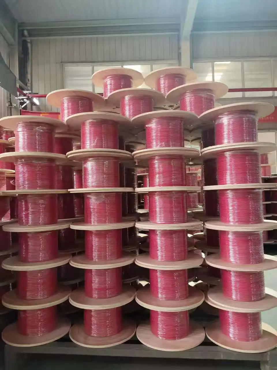 TianJie UL Listed FPLP Plenum 16AWG 2C Solid Bare Copper PVC Insulated Fire Resistance Cable