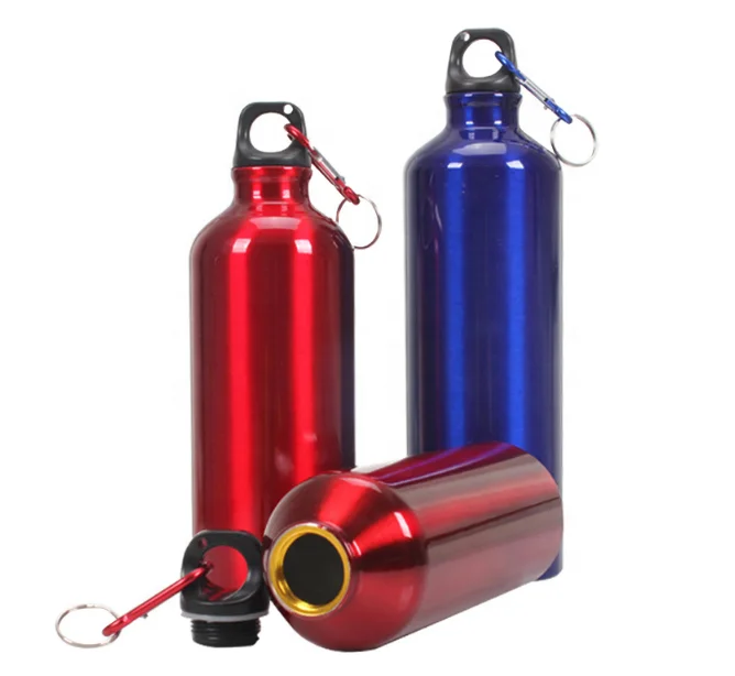 
750ml 600ml Football promotion sport aluminum bottles 