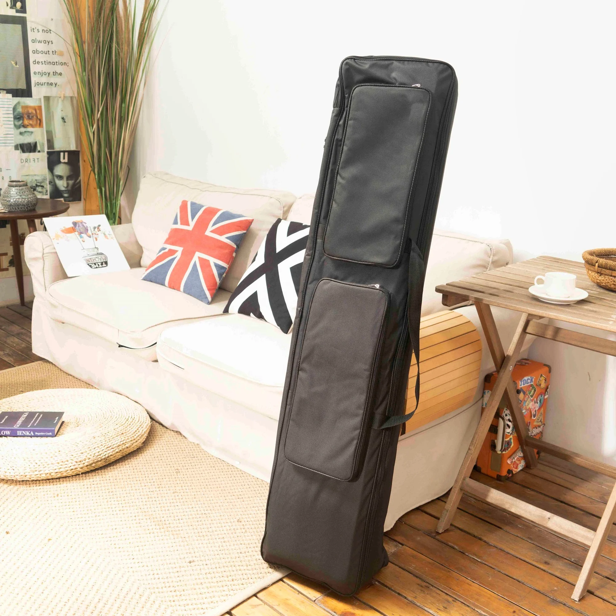 High quality Musical Instruments Accessories Textile fabrics 600D nylon 88 keys Portable digital piano bag case storage boxes