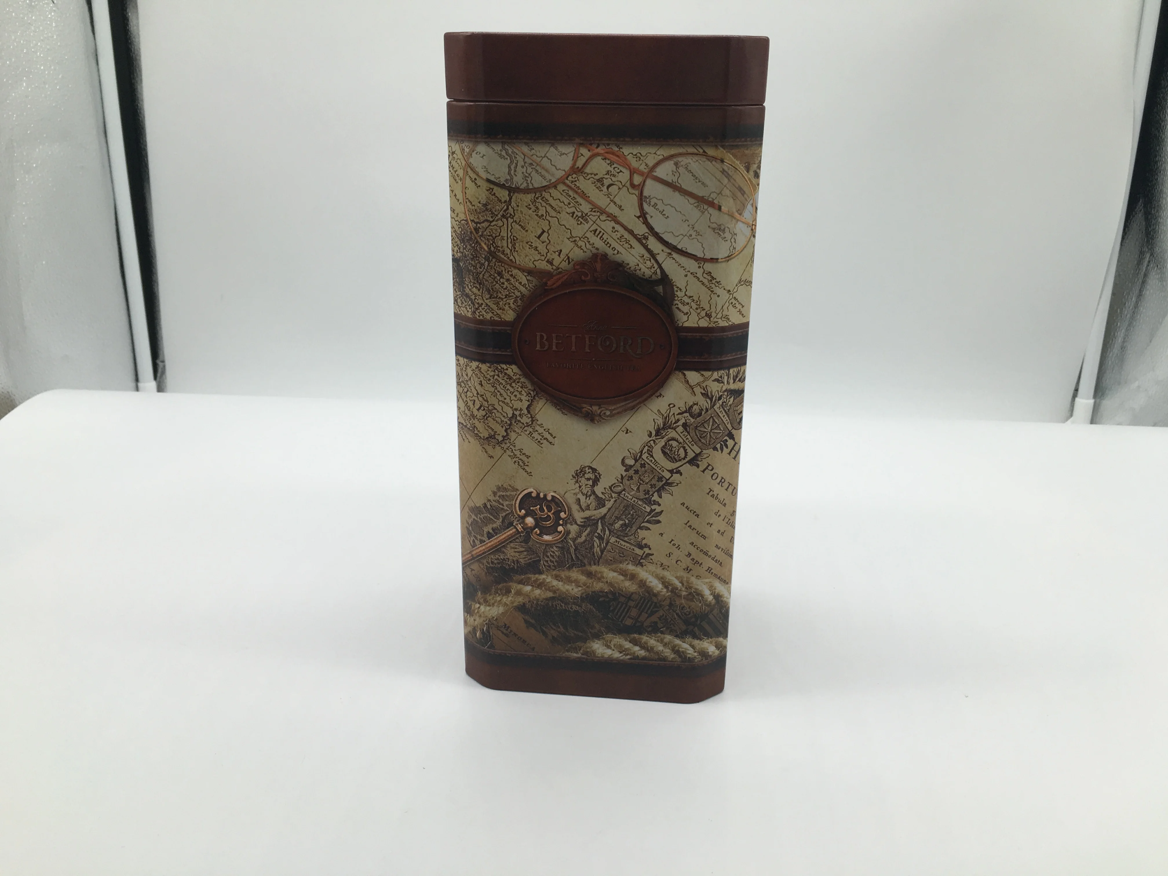 Fashion Square Wine Gift Tin, Wine Tin, Wine Can