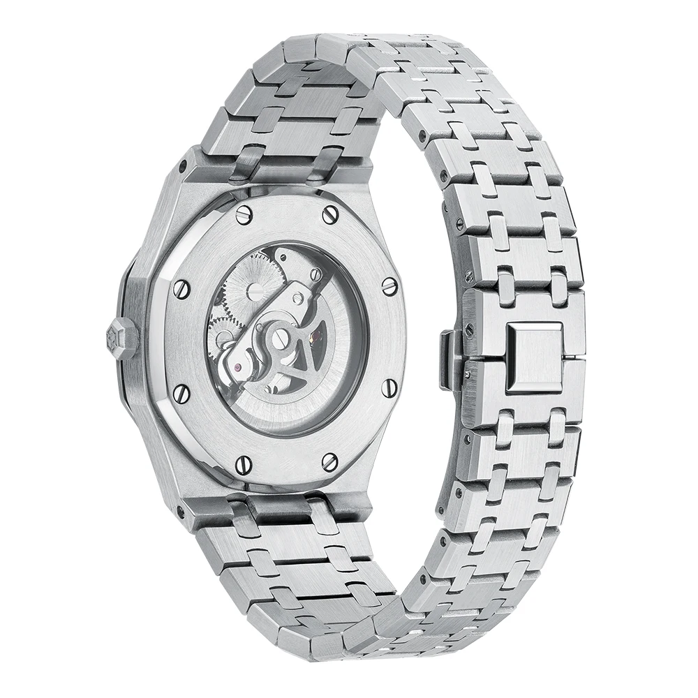 Branded Name Mens Watches Private Label Custom Logo Mechanical Watch Luxury OEM