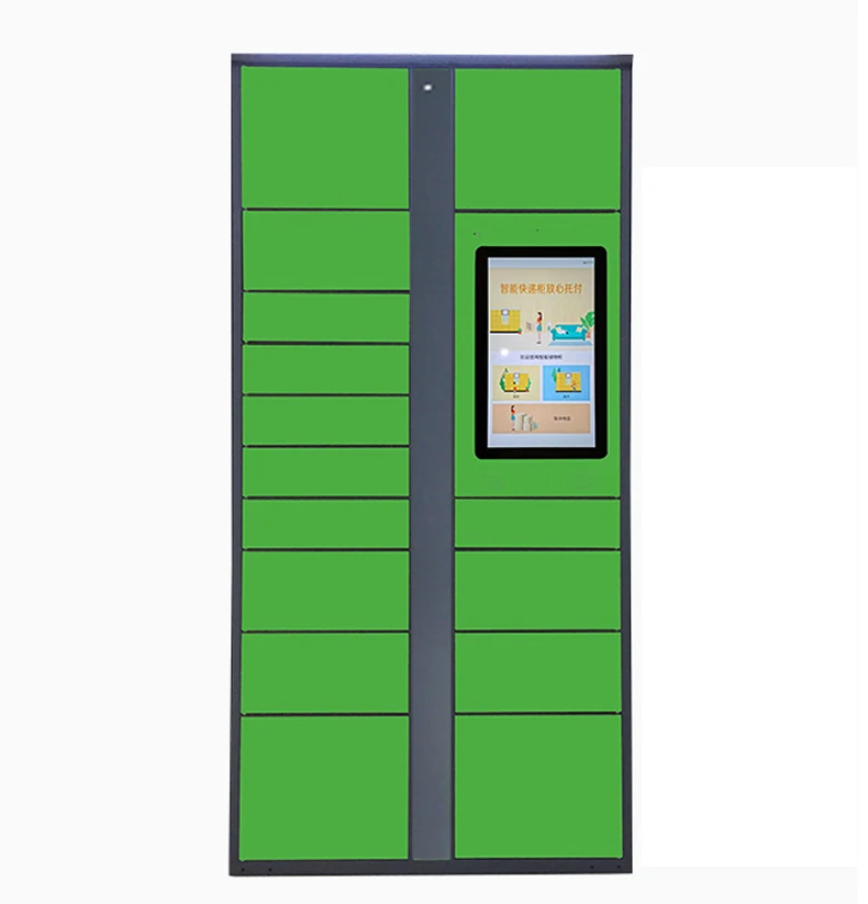24 hours steel self-help Smart parcel delivery locker Express locker metal luggage storage locker