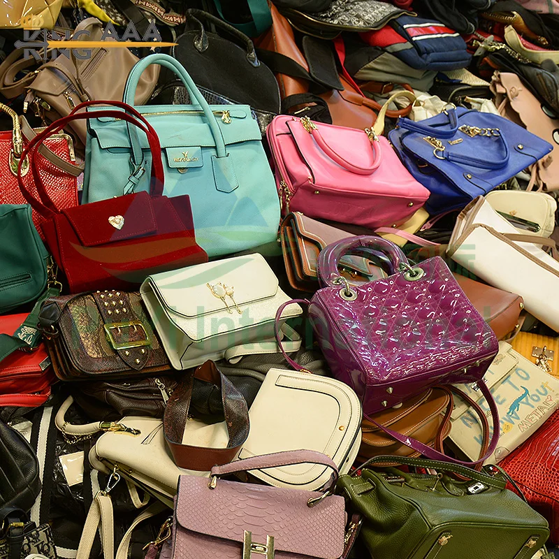 second hand clothes used bag bales women designers shoulder handbags uesd ladies bag used clothes