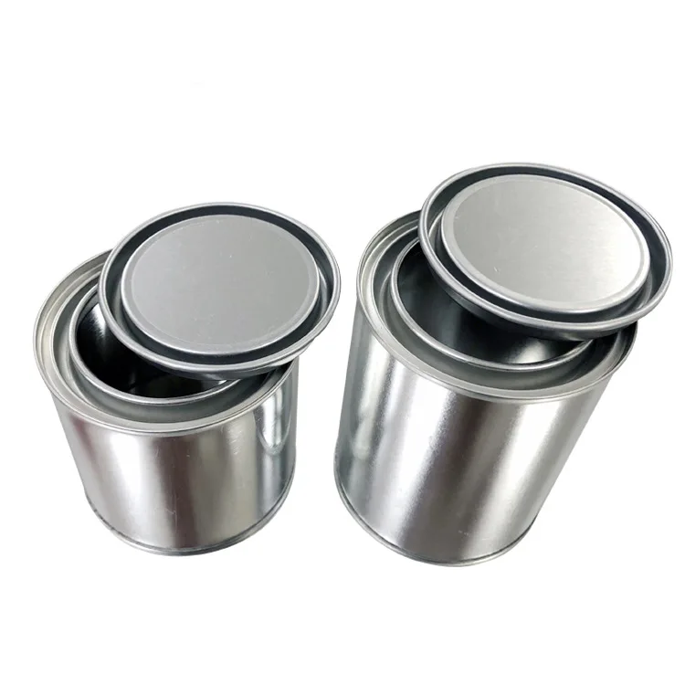 No Rust Smooth Sealed Pry Open Lid  Tinplate  Cans Jars  for Paint Glue or Candles etc