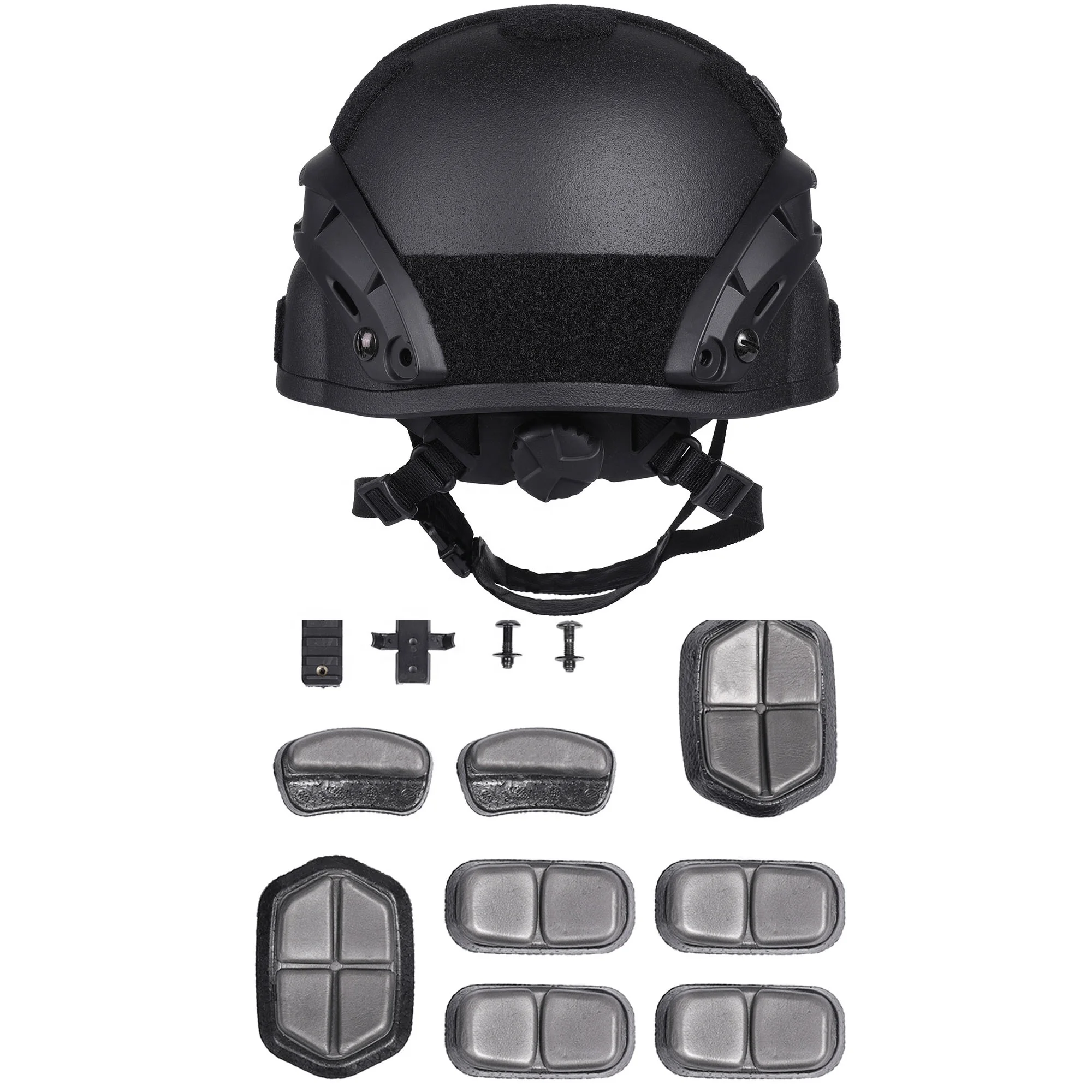 OneTigris FAST MICH Helmet Black Custom Protective Tactical Equipment Combat Training Protection Tactical Helmet