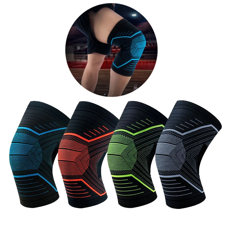 Knee Brace Support Compression Sleeves Registered Pads for Basketball Cycling  Protector Sleeve