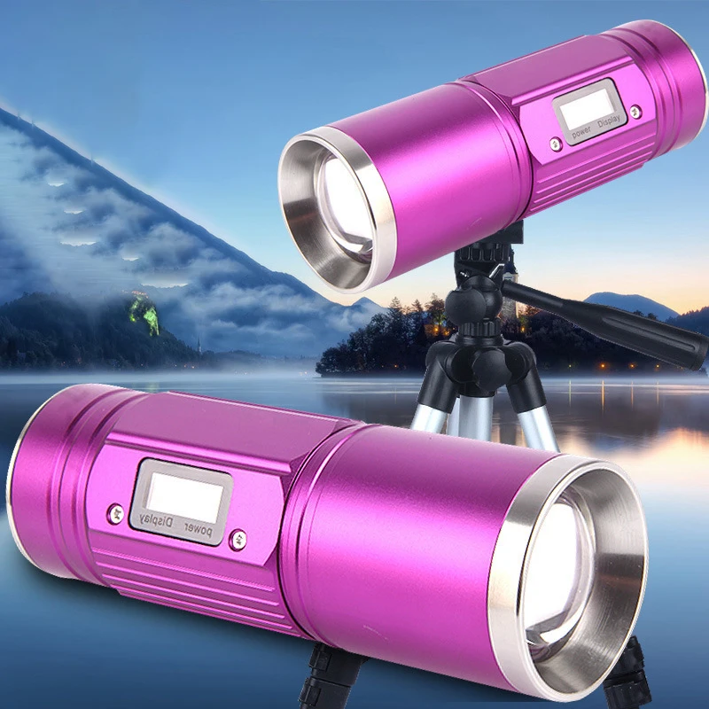 Night Fishing Light Outdoor Fishing Multi-functional Light Vertex Three Light Source Outdoor Fishing Flashlight