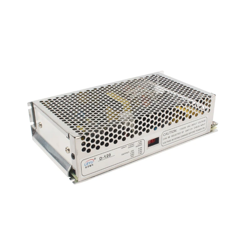 T-120D 110V 220V AC to DC 5V 12V 24VDC Triple Output 120W Switching Power Supply