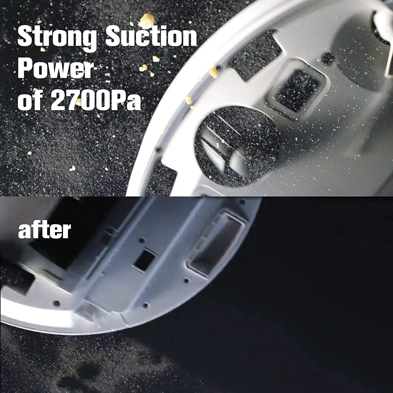 L8850 Factory Wholesale Self Emptying Laser Navigation Smart Mapping Robot Vacuum Cleaner 2700Pa Suction Power Auto Empty