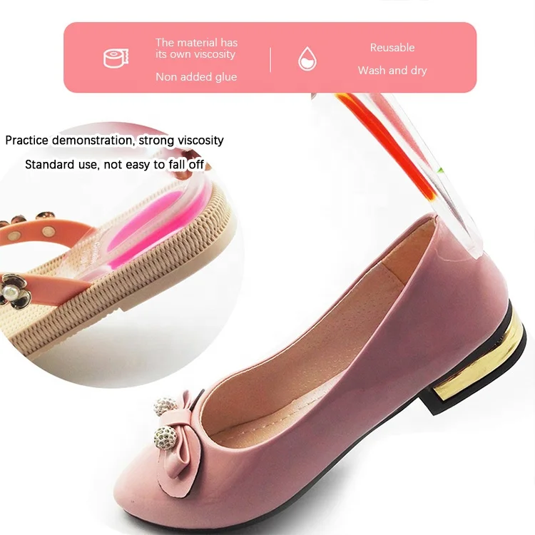 Gel Heel Lifts Height Increase Insoles Shoe Inserts Pads Raise Silicone Heel Cups