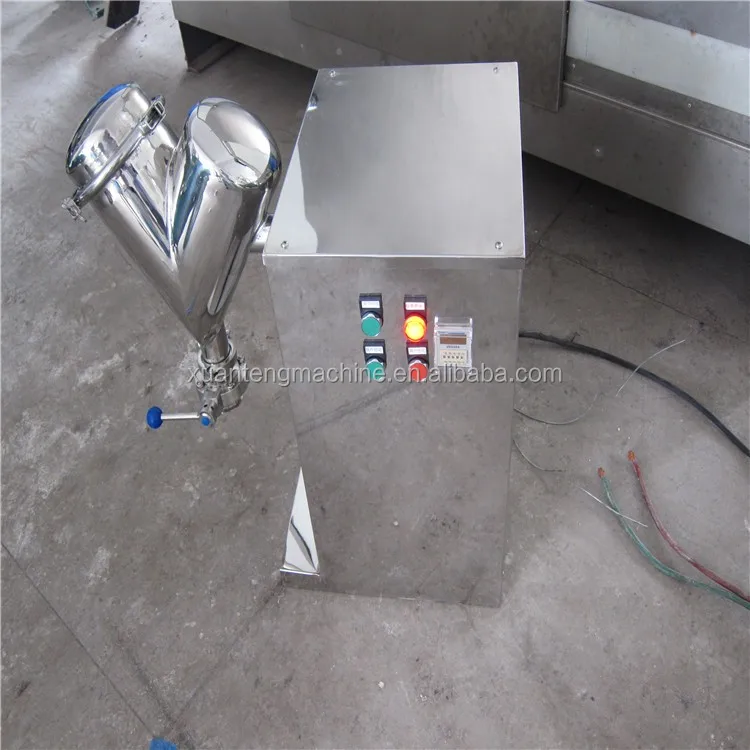 Pesticide Powder small lab v type mixer