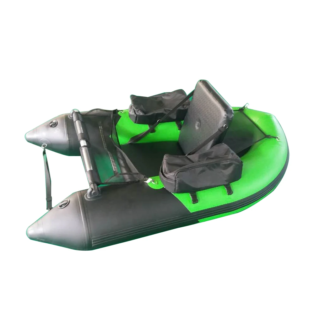 sail small belly seat inflatable pontoon boat fishing