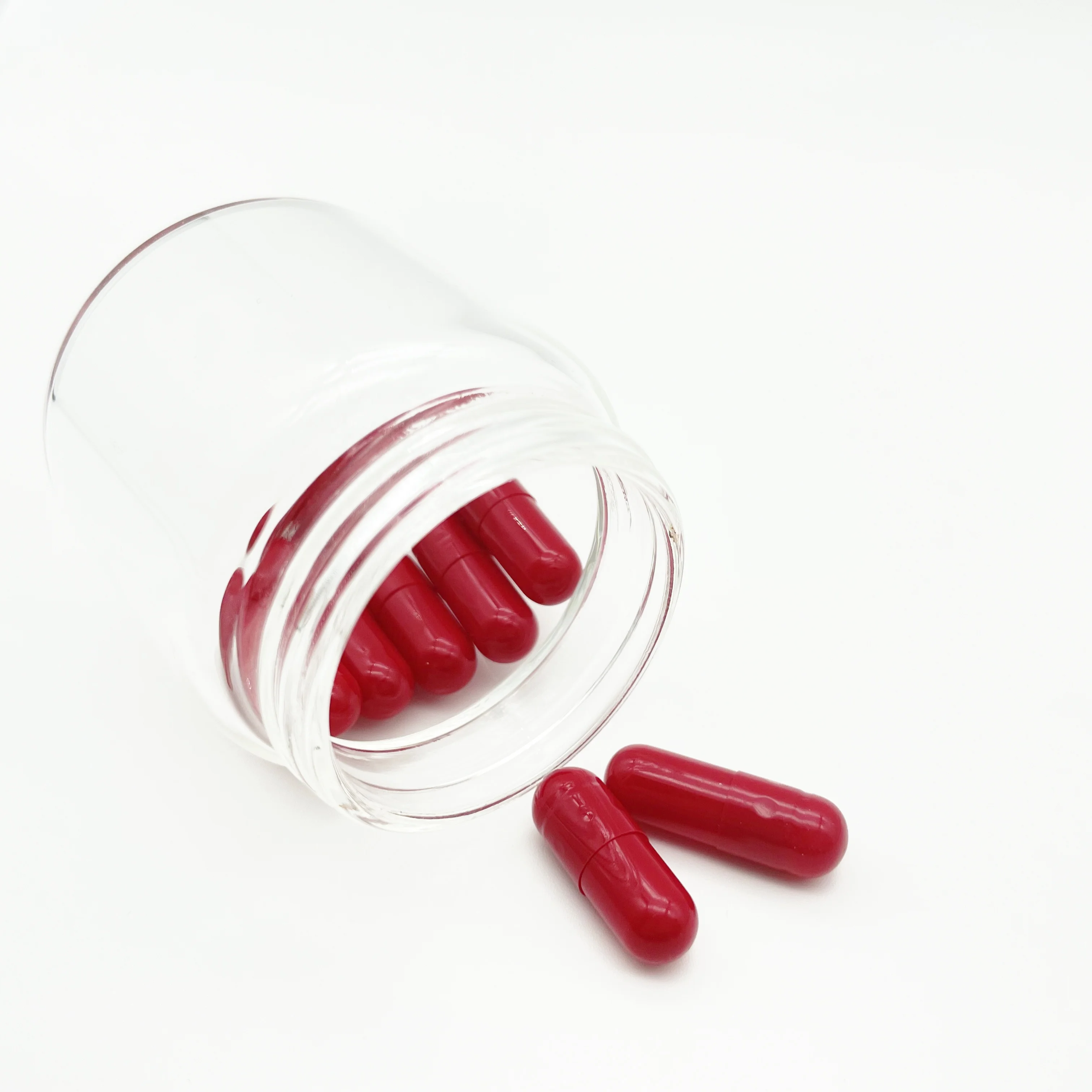 KXT China Supplier Supply Red Capsule Filling OEM Empty Bovine Gelatin Capsules size 00#