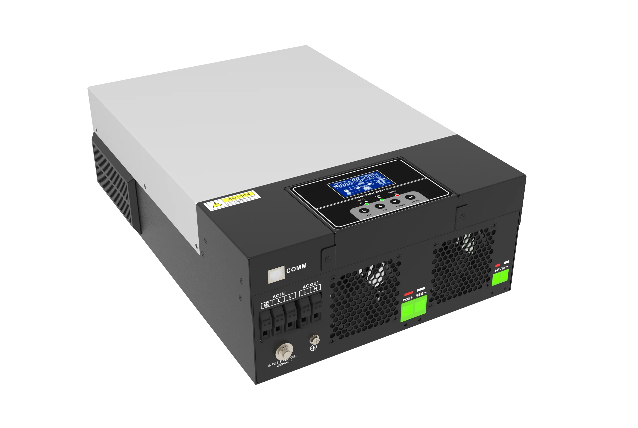 VICTOR NM-III Off Grid Solar Inverter 5500W MPPT Battery Charger Controller Removable LCD Display