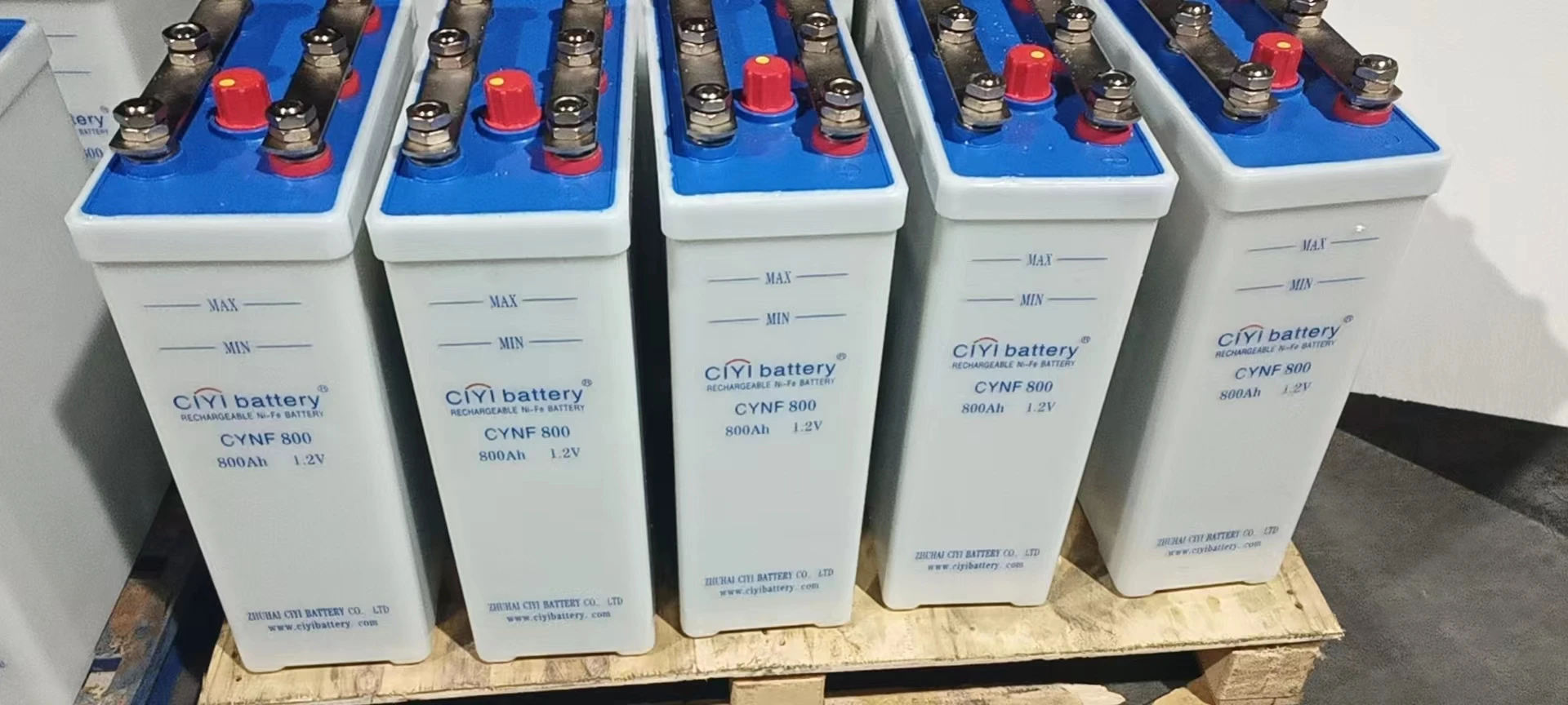 Highest Quality Ni-Fe Battery Home Solar System Battery 24V 48V 100AH and 48V is 40pcs 1.2V100Ah single cells in series