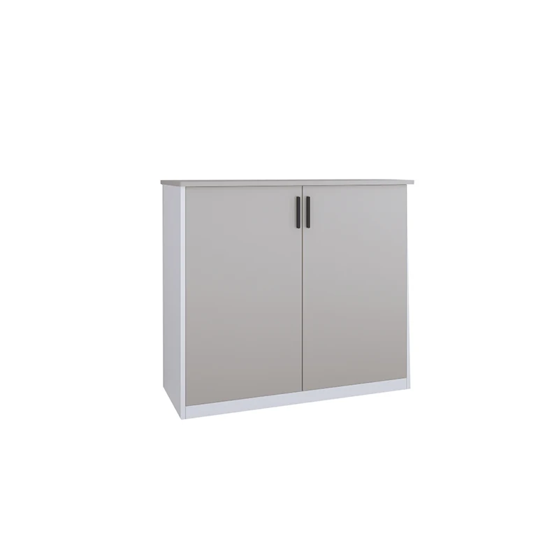 Aluminum Credenza Sideboard Buffet Storage Cabinet Accent Sideboard for Kitchen, Dining Room, Living Room