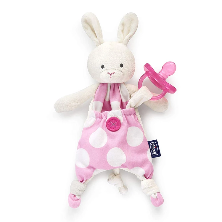 Soft Baby Boy And Girl Hanging Comfort Pacifier Toys