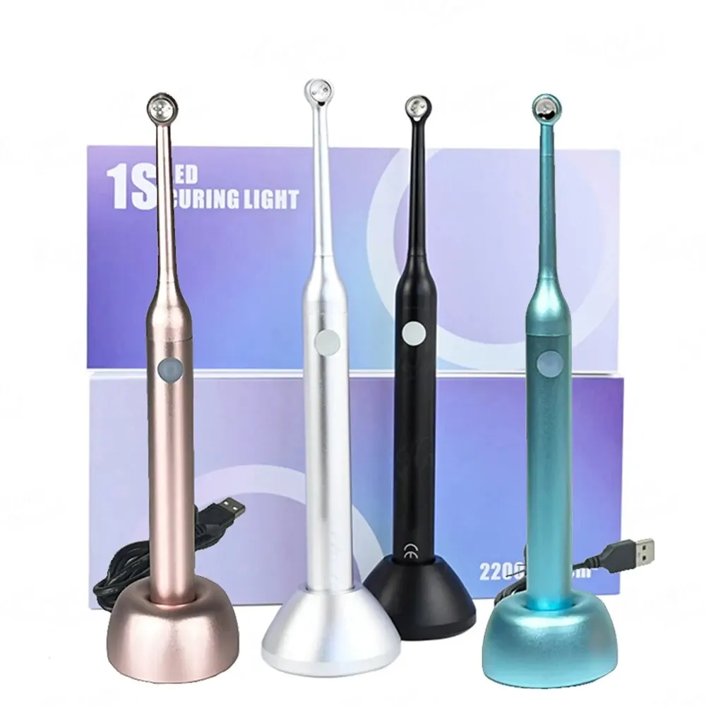 One second LED curing light dental composite resin light cure machine dental polymerization lamp