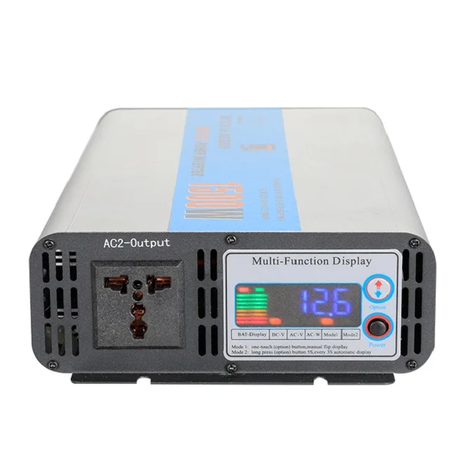 Good quality LCD display 1500w dc ac pure sine wave inverter home power inverter 12v 24v 24 volt 110v 220v 1500 watt inverter