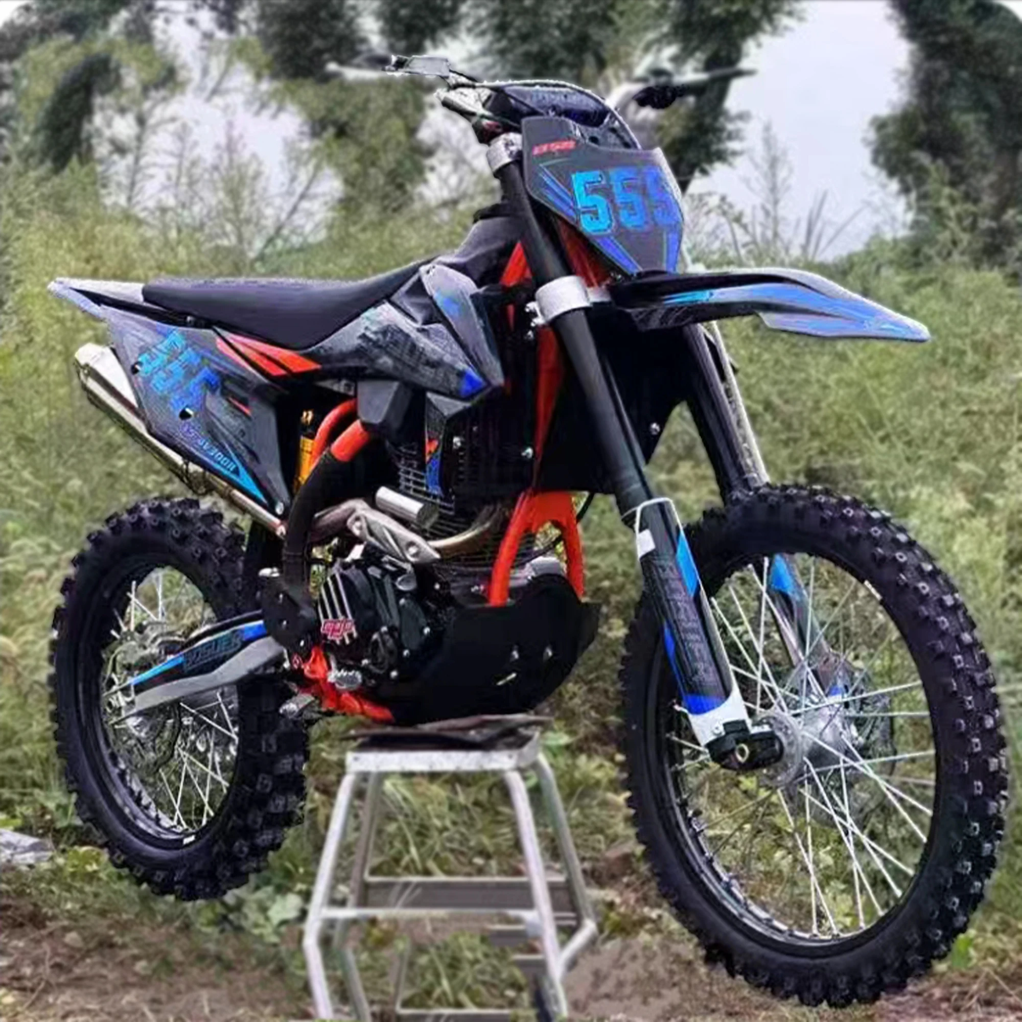 High Precision Off-road Motorcycles Petrol 125cc Dirt Bike Enduro Motorcycle
