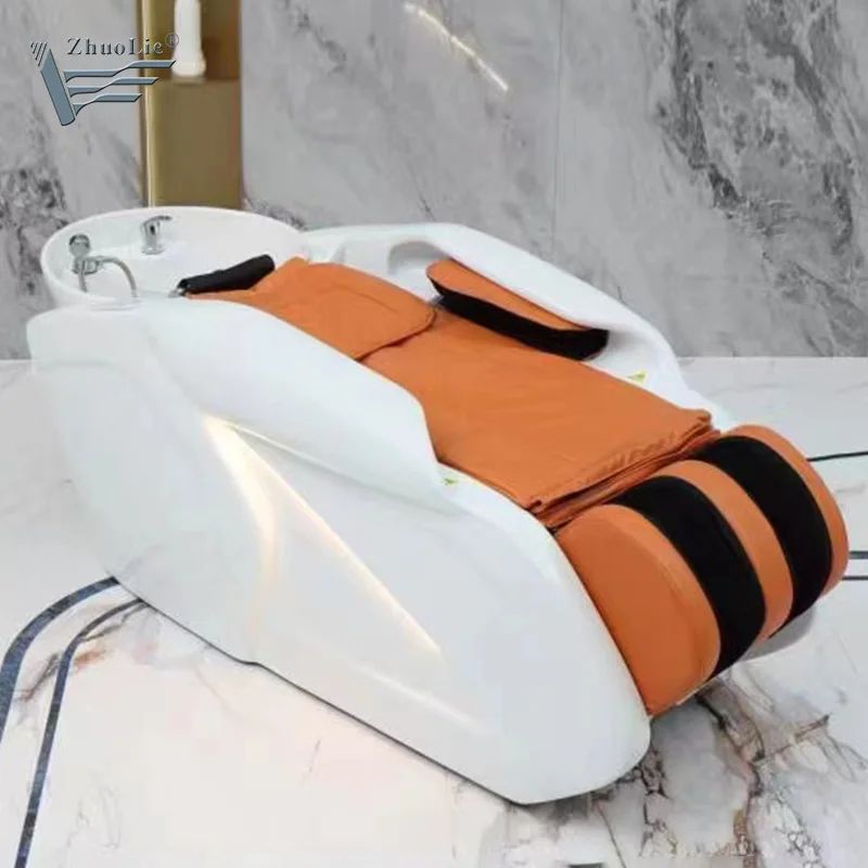 Массажное кресло для парикмахерского салона, Широкое Кресло для массажа волос, кровать для спа