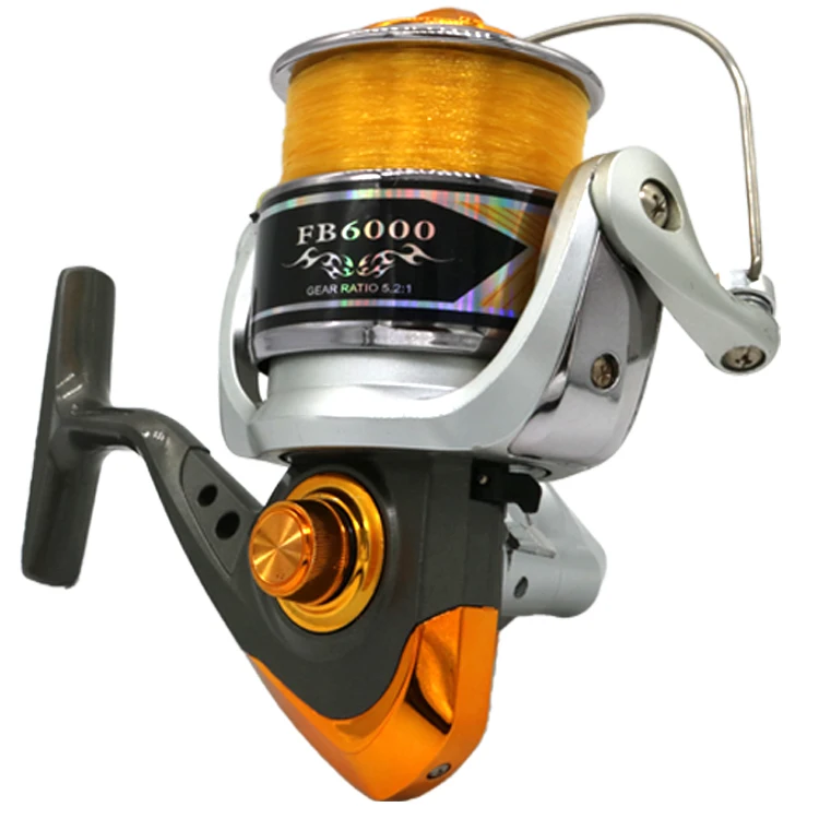 H.Y.D. De Pesca 5.2:1 5000 Small Freshwater Best Rear Drag Spinning Reels Setup For Bass Fishing