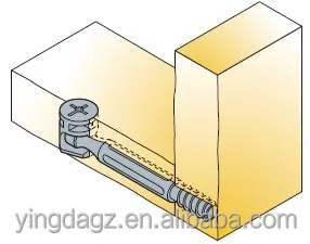 Popular Product Eccentric Cam Fastener Fittings Eccentric Wheel for Furniture