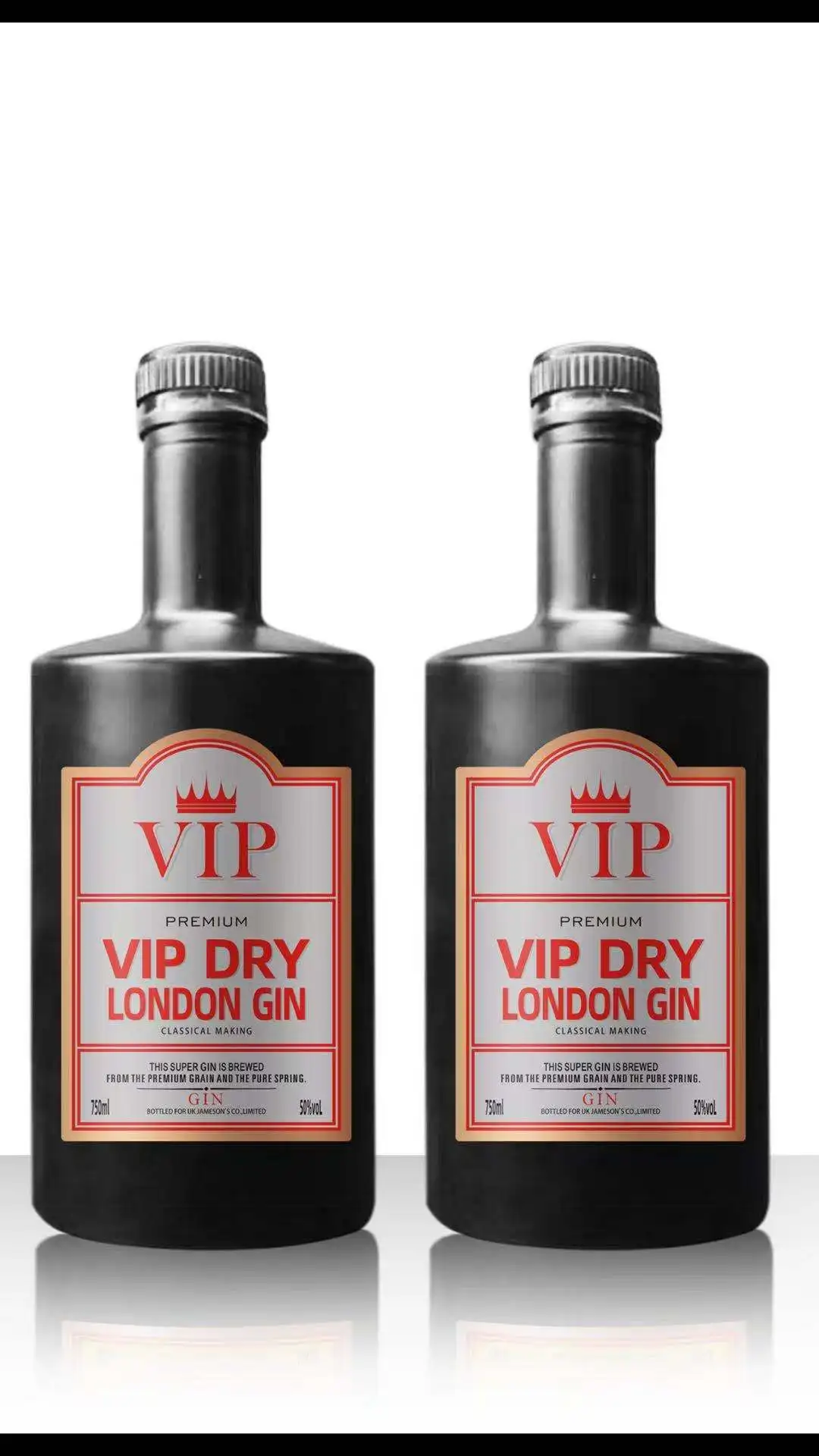 750ml JOHNASONS GIN 35%vol high quality good taste with high repurchase rate