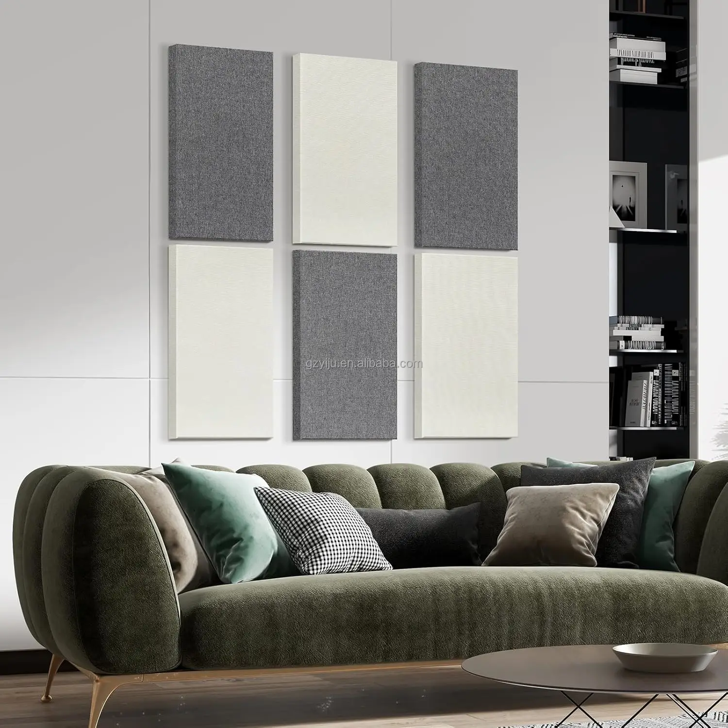 Theater Cinema Acoustic Wall Panel Sound Absorption Soundproof Fabric Acoustic Panel