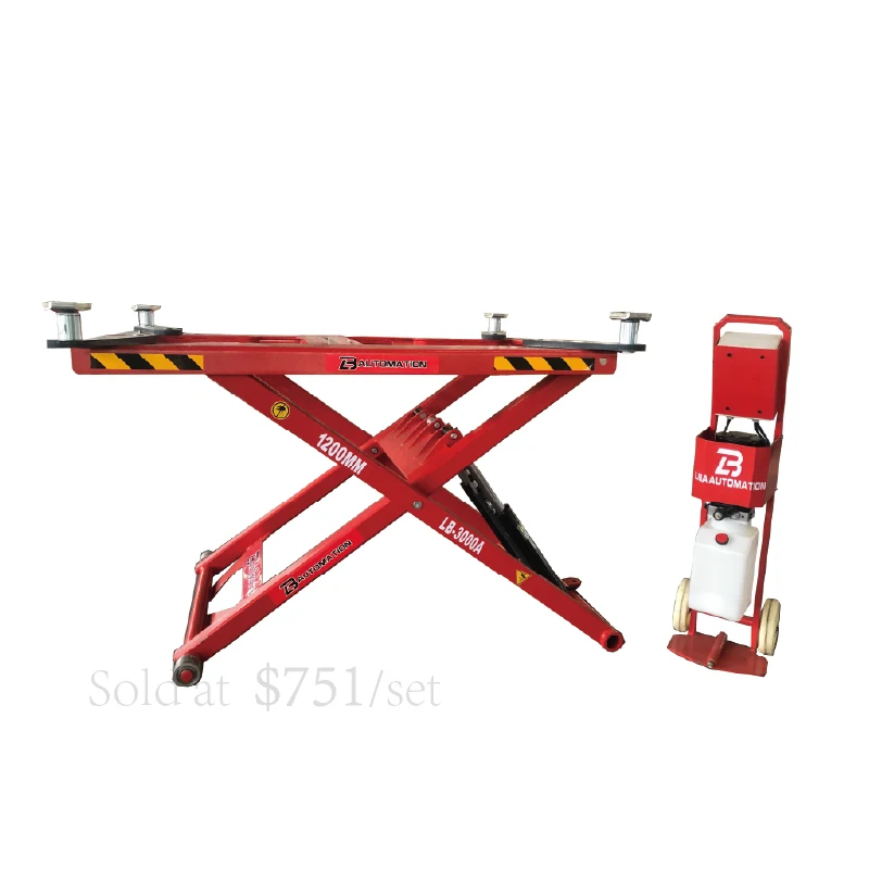 CE approved 4 post car lift customized hydraulic garage car lifter parking elevator car lifter portable