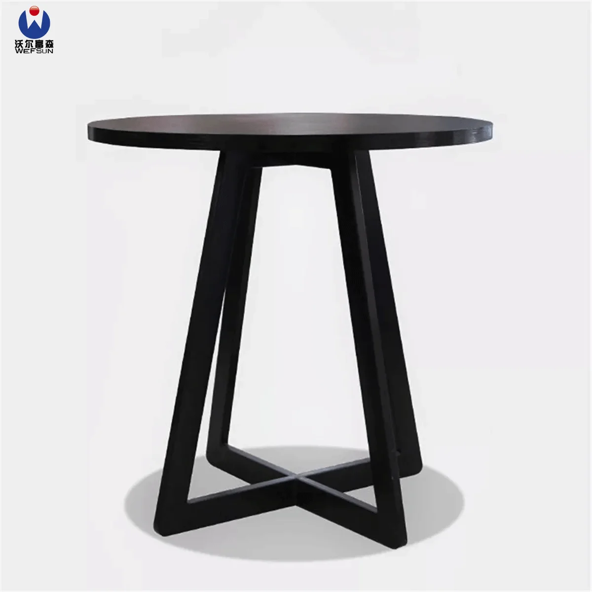 Coffee Industrial Cast Iron Restaurant Black Dinning Large Cross Frame Wrought Pedestal Dining Metal Table Base legs