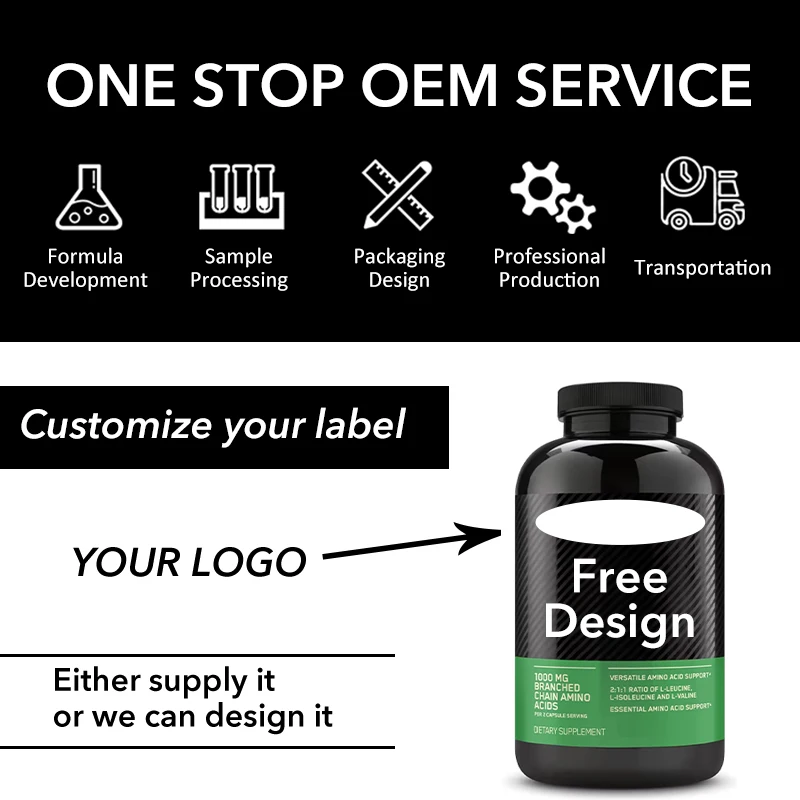 Private Label Sports Nutrition Shilajit Supplement Immune Support Blood Health Himalayan Pure Shilajit Capsules