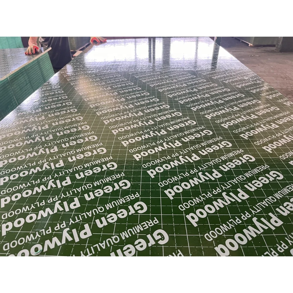 1220x2440 мм зеленая пленочная фанера Морская из строительных материалов опалубка для строительства