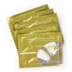 Eyemask Dark Circles Remove Anti-Aging Eye Gel Pads Crystal 24k Gold Collagen Eye Mask Patches Under The Eye